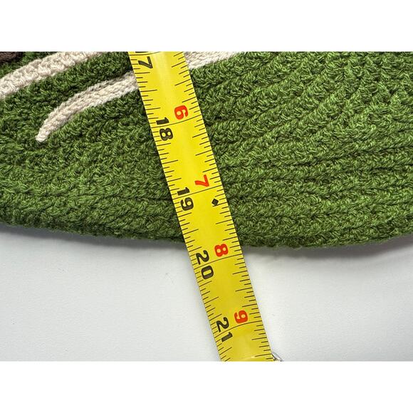 Pottery Barn Santa Christmas Stocking Sage Green Vintage Decor Holiday - Picture 6 of 7